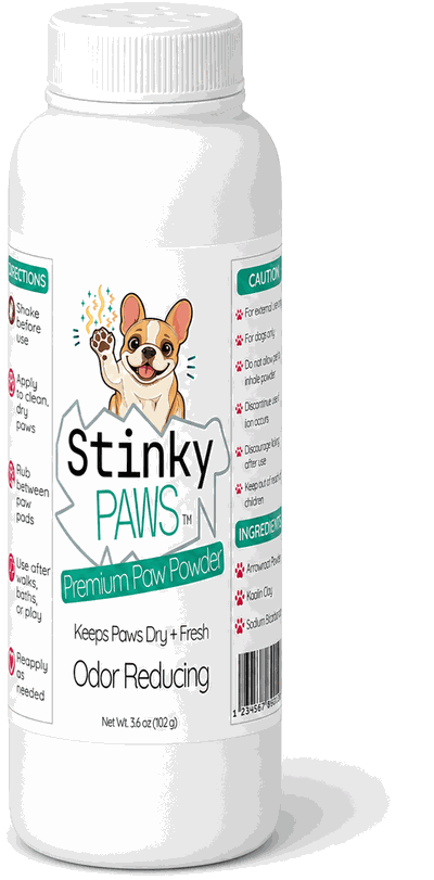 Stinky Paws product mockup